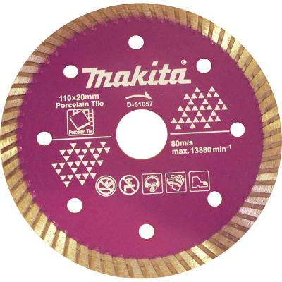 Disco de Corte Diamantado Turbo 110 x 20 x 1.3 mm D-51057 Makita