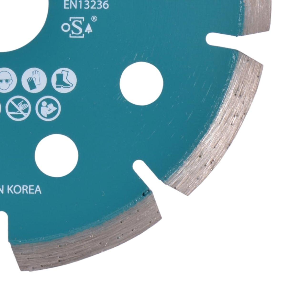 Disco Diamantado Segmentado Corte 125 x 1.6 x 22.23 mm Makita - 3