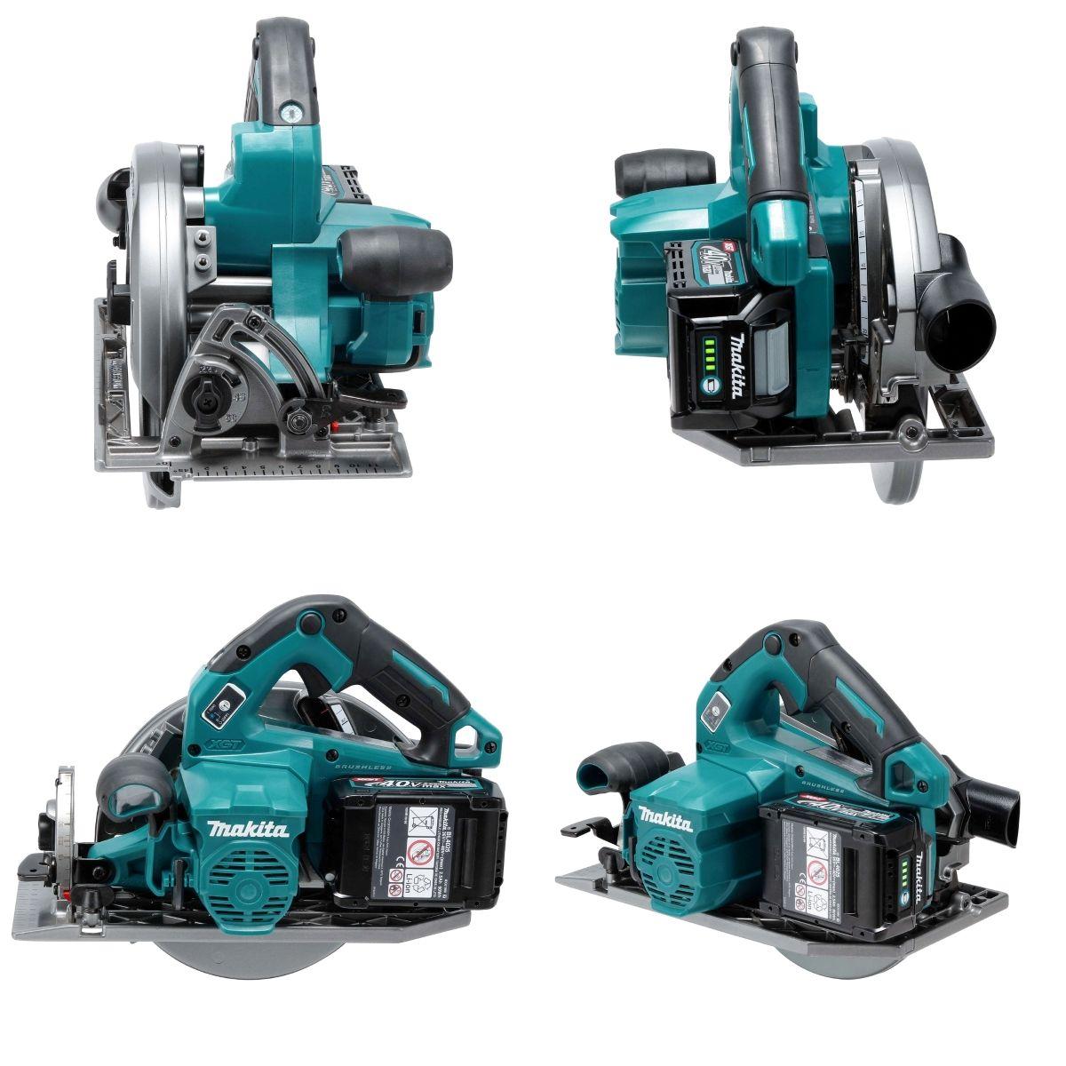 Serra Circular 185-190 mm a Bateria 40V HS003GM201 Makita - 3