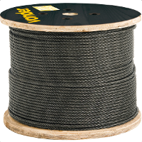 Cabo Aço AA Polido 14,3-9/16 18 x 7 com 2000 Metros Vonder - 1