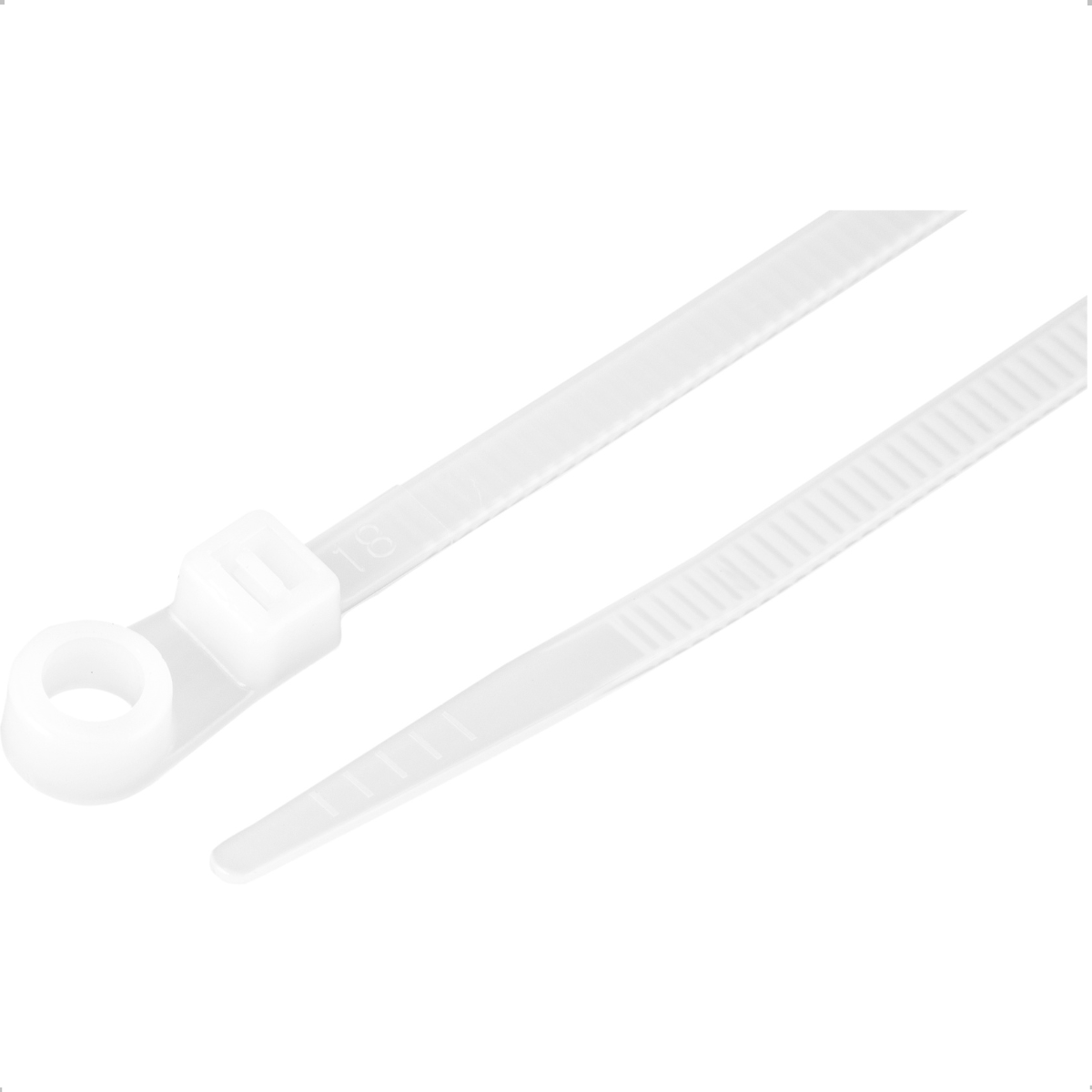 Abraçadeira Nylon Parafusos 300 x 4,8 mm Branca com 100 Peças Vonder - 4