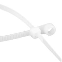 Abraçadeira Nylon Parafusos 300 x 4,8 mm Branca com 100 Peças Vonder - 5