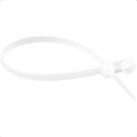 Abraçadeira Nylon Parafusos 220 x 4,3 mm Branca 100 Peças Vonder - 3