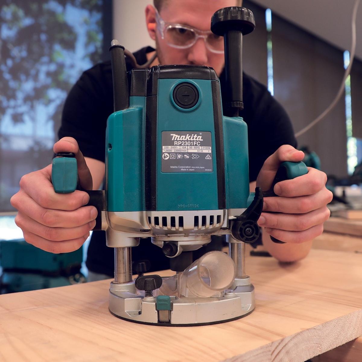 Tupia de Coluna 12 mm com Freio Eletrônico RP2301FC02 127V Makita - 4