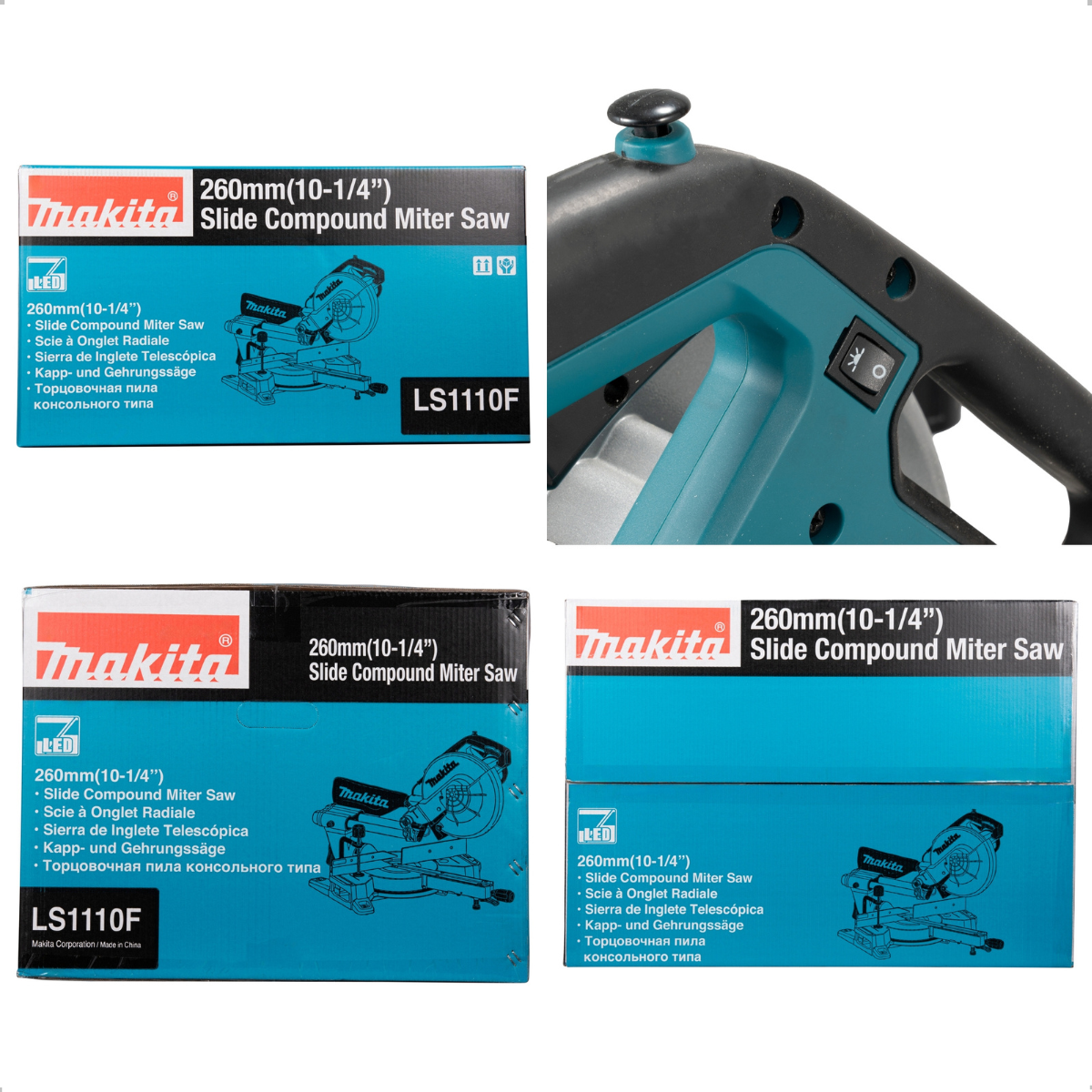 Serra de Esquadria 260 mm 4.500 RPM LS1110F 127V Makita - 8