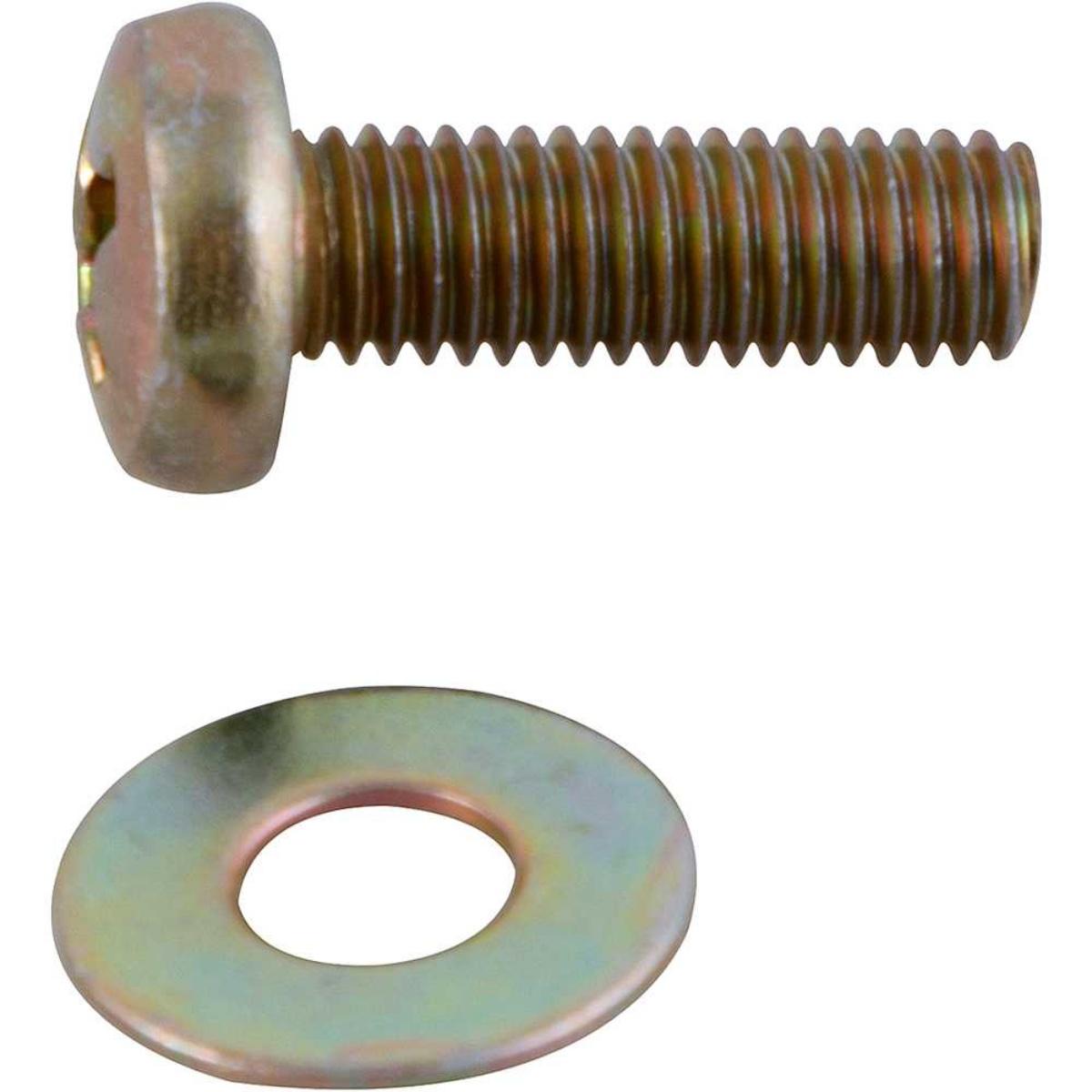 Parafuso para Suporte de TV 8 x 25 mm com Arruela 5/16 com 4 Peças Vonder - 3