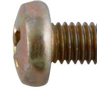 Parafuso para Suporte de TV 8 x 25 mm com Arruela 5/16 com 4 Peças Vonder - 1