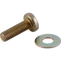 Parafuso para Suporte de TV 8 x 25 mm com Arruela 5/16 com 4 Peças Vonder - 2