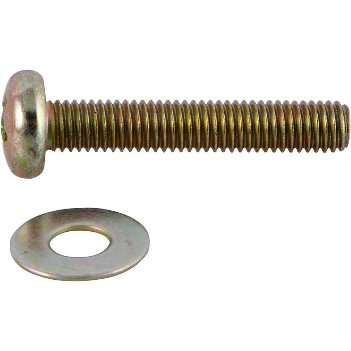 Parafuso para Suporte de TV 8 x 45 mm com Arruela 5/16 com 4 Peças Vonder - 4