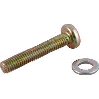 Parafuso para Suporte de TV 6 x 35 mm com Arruela M6 com 4 Peças Vonder - 3