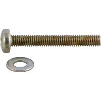 Parafuso para Suporte de TV 4 x 30 mm com Arruela M4 com 4 Peças Vonder