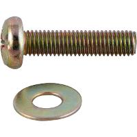 Parafuso para Suporte de TV 8 x 35 mm com Arruela 5/16 com 4 Peças Vonder - 2