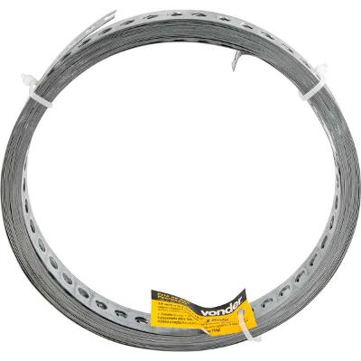 Fita de Aço Perfurada 19 mm x 0,4 mm x 10 Metros Vonder