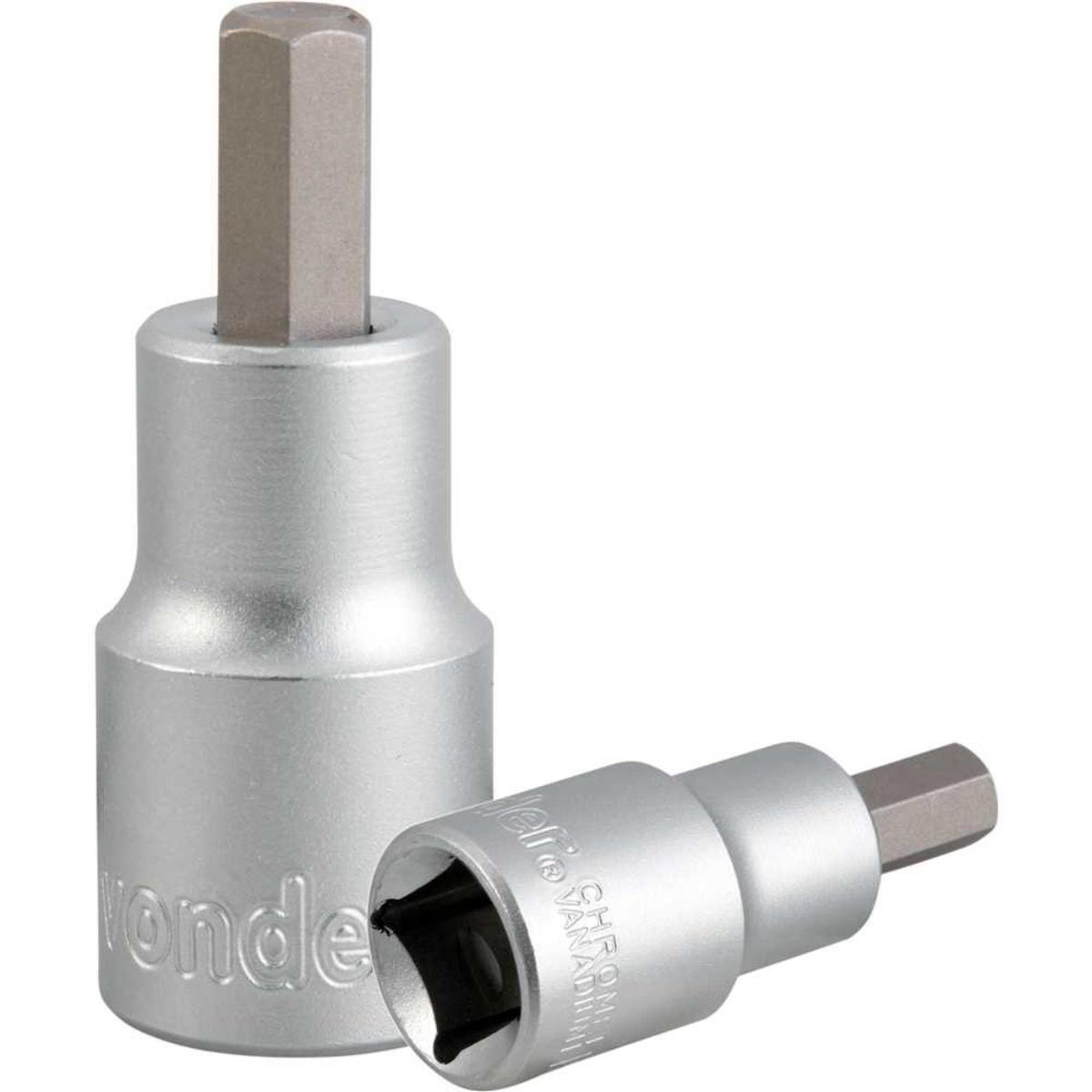 Soquete Allen Encaixe 1/2'' 8 mm CRV Vonder - 3