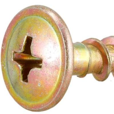Parafuso Madeira 4,5 x 35 mm Chipboard Cabeça Flangeada Phillips 500 Peças Vonder