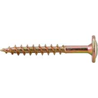 Parafuso Madeira 4,5 x 35 mm Chipboard Cabeça Flangeada Phillips 500 Peças Vonder - 3