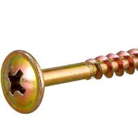 Parafuso Madeira 4,0 x 50 mm Chipboard Cabeça Flangeada Phillips 500 Peças Vonder - 2