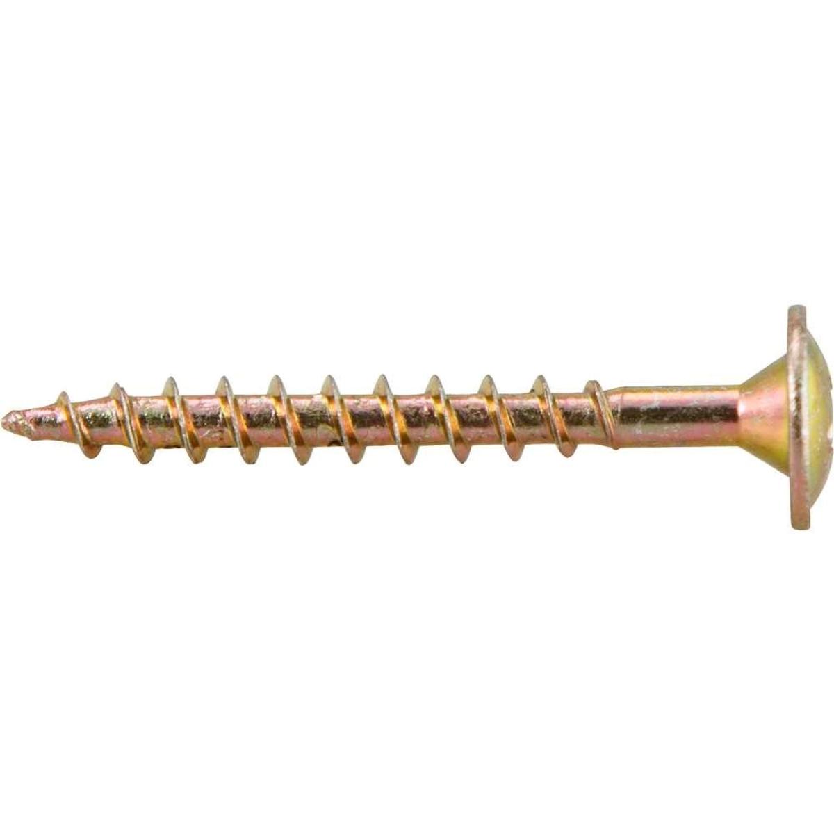 Parafuso Madeira 3,5 x 30 mm Chipboard Cabeça Flangeada Phillips 500 Peças Vonder - 3