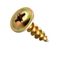 Parafuso Madeira 3,5 x 14 mm Chipboard Cabeça Flangeada Phillips 1000 Peças Vonder - 2