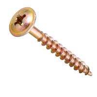 Parafuso Madeira 3,5 x 40 mm Chipboard Cabeça Flangeada Phillips 500 Peças Vonder - 2