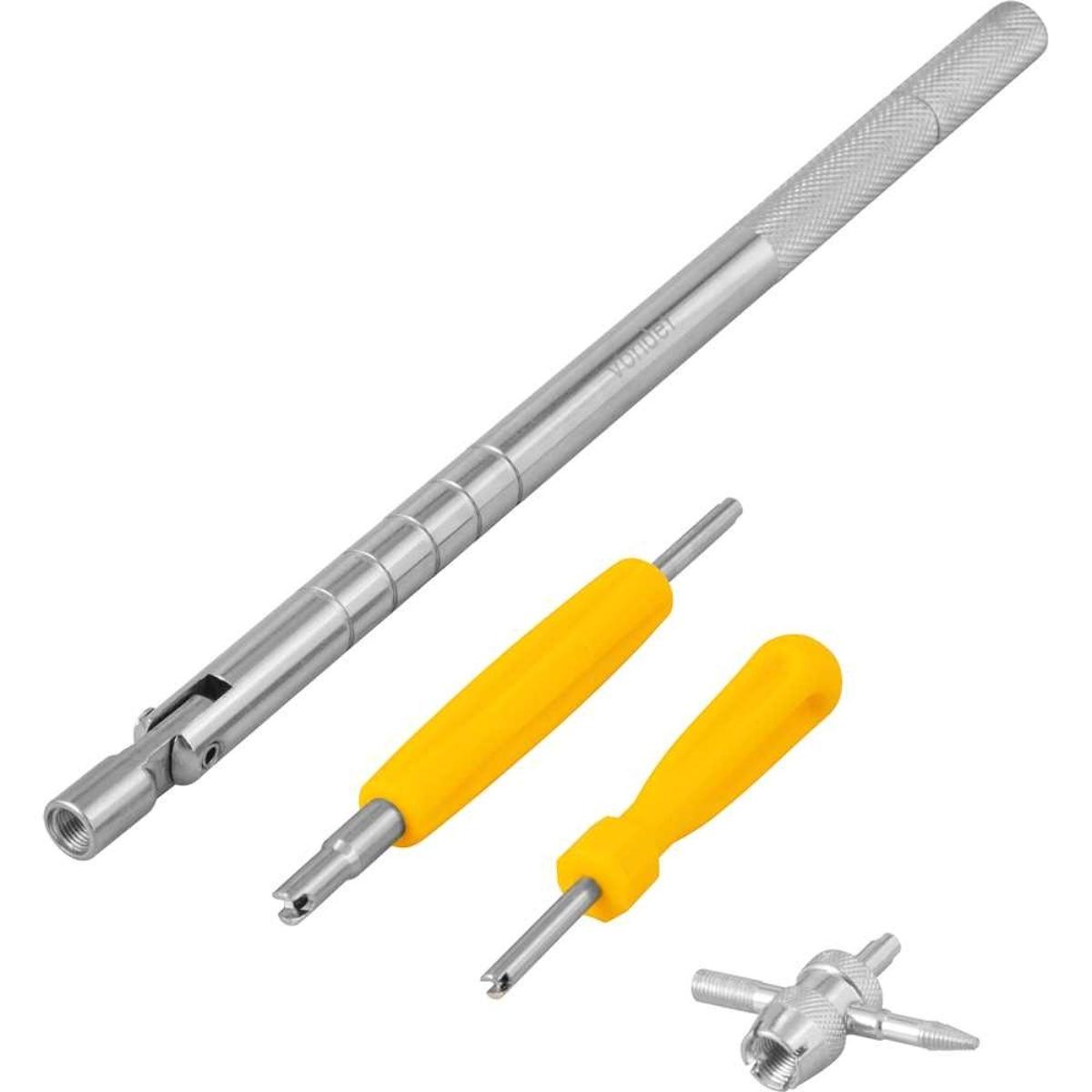 Conjunto Saca Válvula de Pneus com 4 Peças Vonder - 1