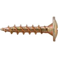 Parafuso Madeira 4,0 x 20 Chipboard Cabeça Flangeada Phillips 500 Peças Vonder - 5