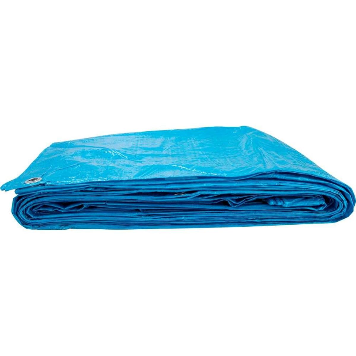 Lona 100 Micras Polietileno Azul 8 x 6 Metros Vonder - 3