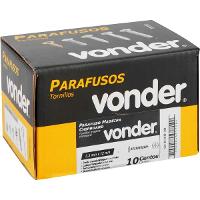 Parafuso Madeira 3,5 x 12 mm Chipboard Cabeça Flangeada Phillips 1000 Peças Vonder - 5