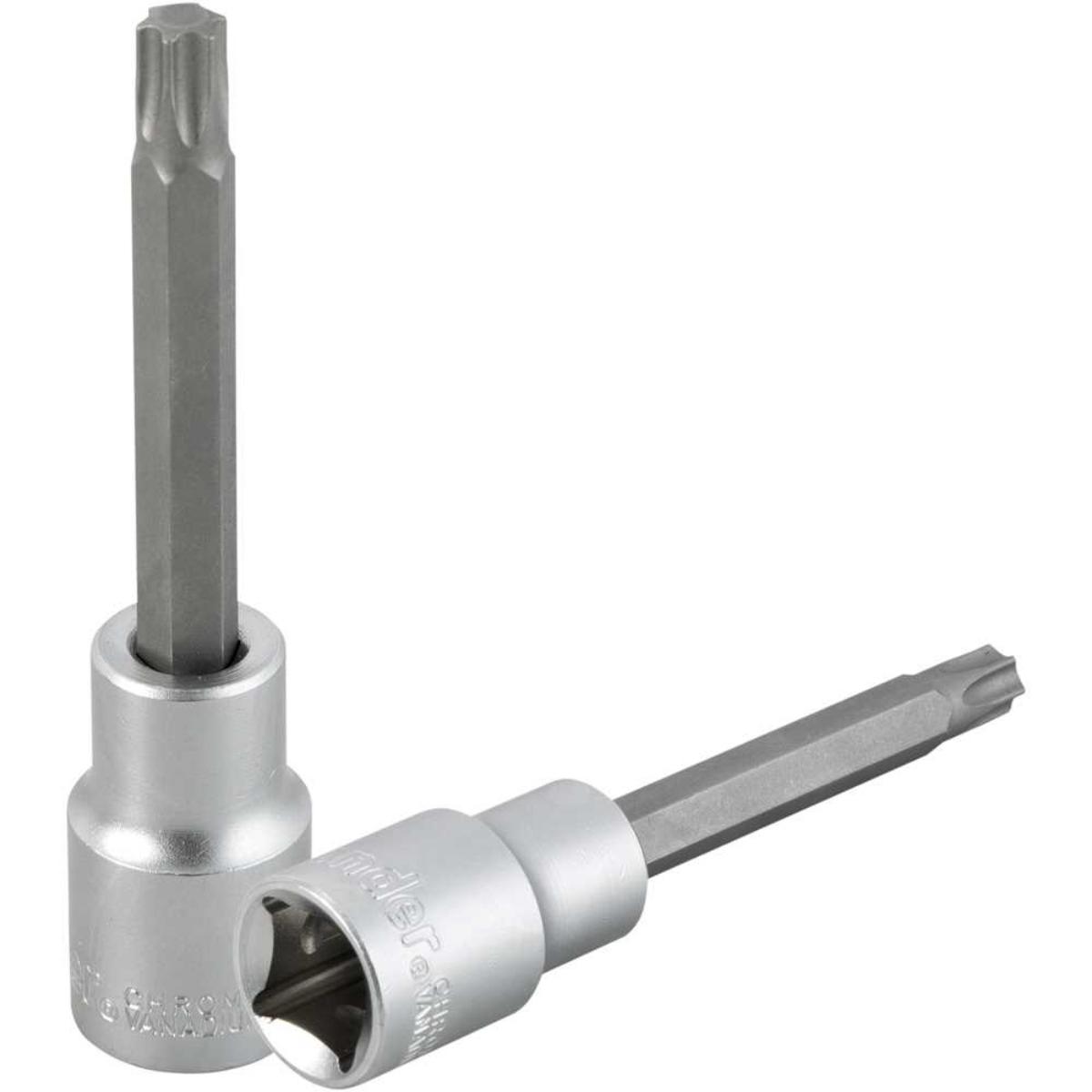 Soquete Hexalobular Encaixe 1/2'' Longo T45 Vonder - 2