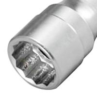 Soquete Longo Estriado 13 x 150 mm Encaixe 1/4" B-52582 Makita - 3