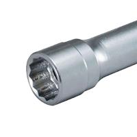 Soquete Estriado Longo 7/16" x 12" Sextavado 1/4" B-50809 Makita - 2