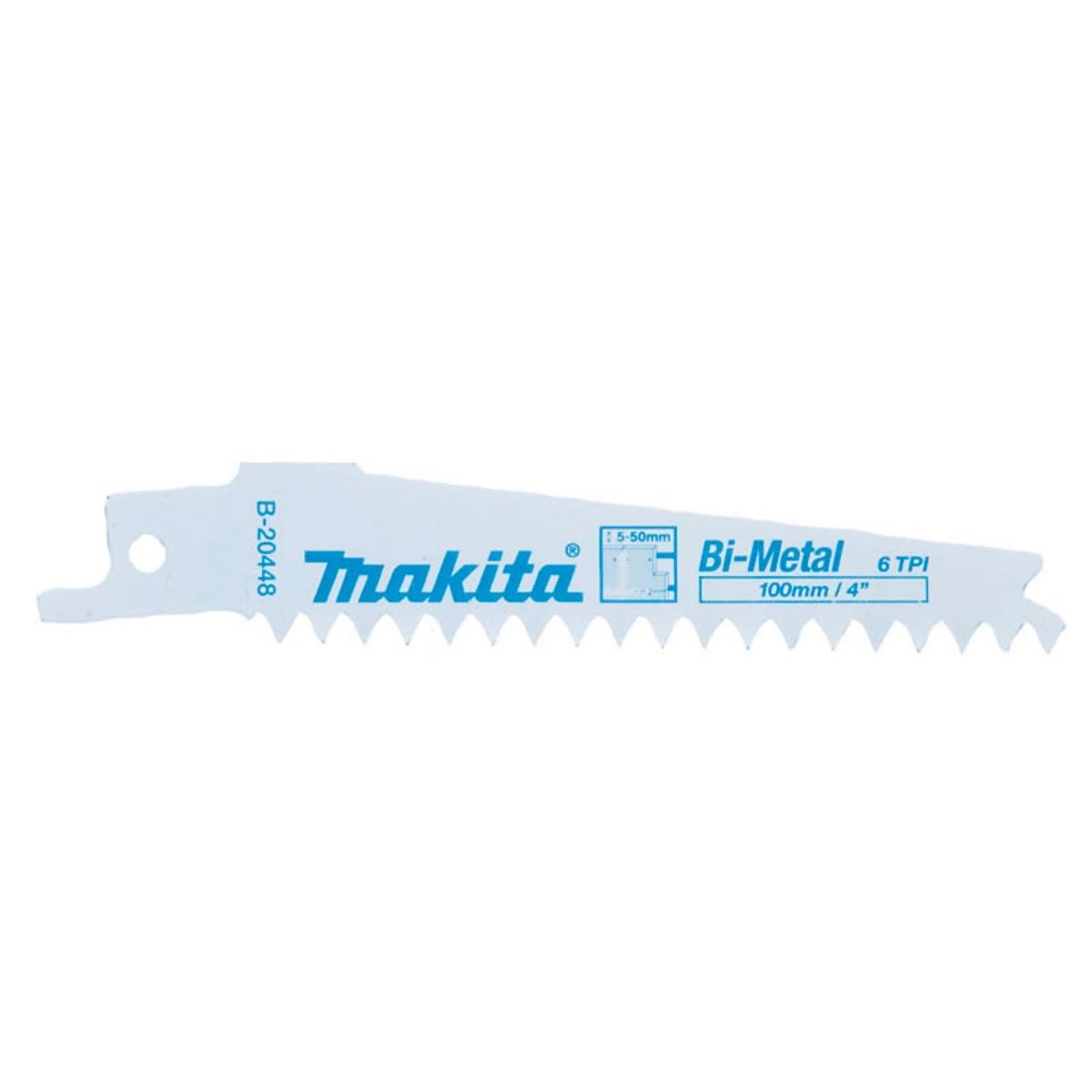 Lâmina Serra Sabre 100 mm BIM 5 Unidades B-20448 Makita - 1