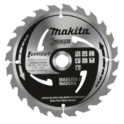 Disco Serra 24 Dentes 185 x 20 mm Makita B-62038