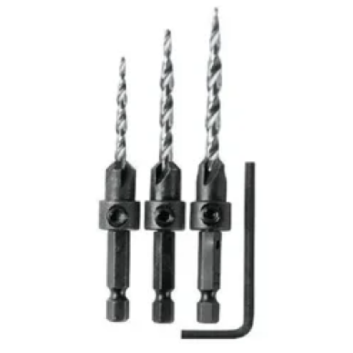 Jogo de Brocas Escareadoras 6-10mm com Chave Hexagonal A-99661 Makita - 2