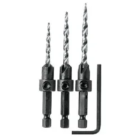 Jogo de Brocas Escareadoras 6-10mm com Chave Hexagonal A-99661 Makita - 2