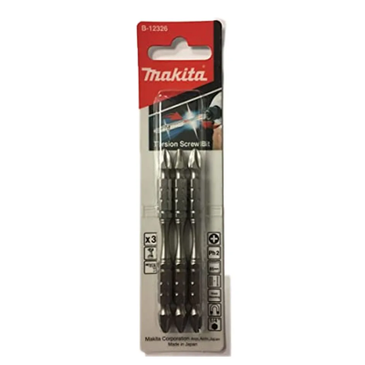 Kit Bits de Torção Duplas PH 3 Unidades B-12326 Makita