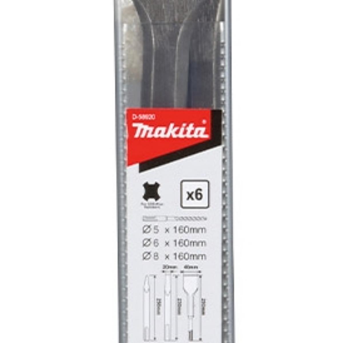 Conjunto de Brocas e Cinzeis Sds-Plus 6 Makita - 3