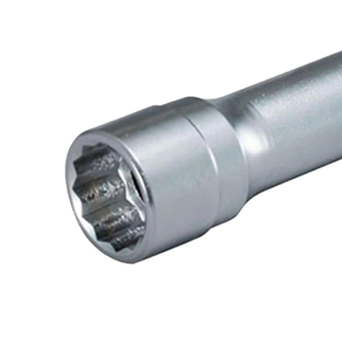 Soquete Longo Estriado 9/16 x 24" Sextavado 1/4" B-43337 Makita - 4