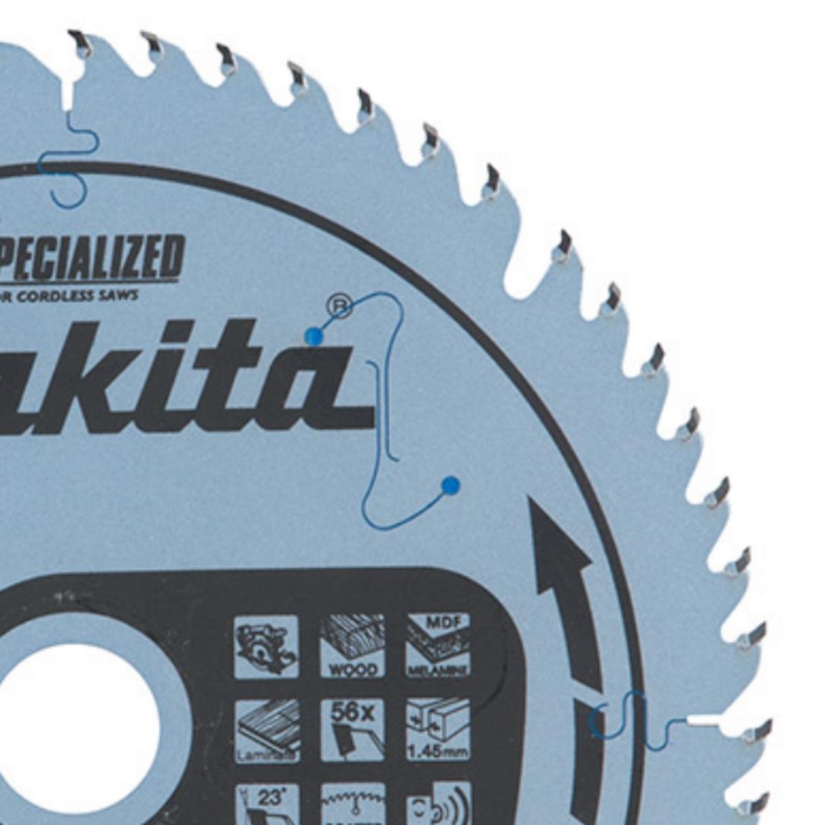 Disco Serra 60 Dentes 165 mm x 20 mm B-56904 Makita - 5