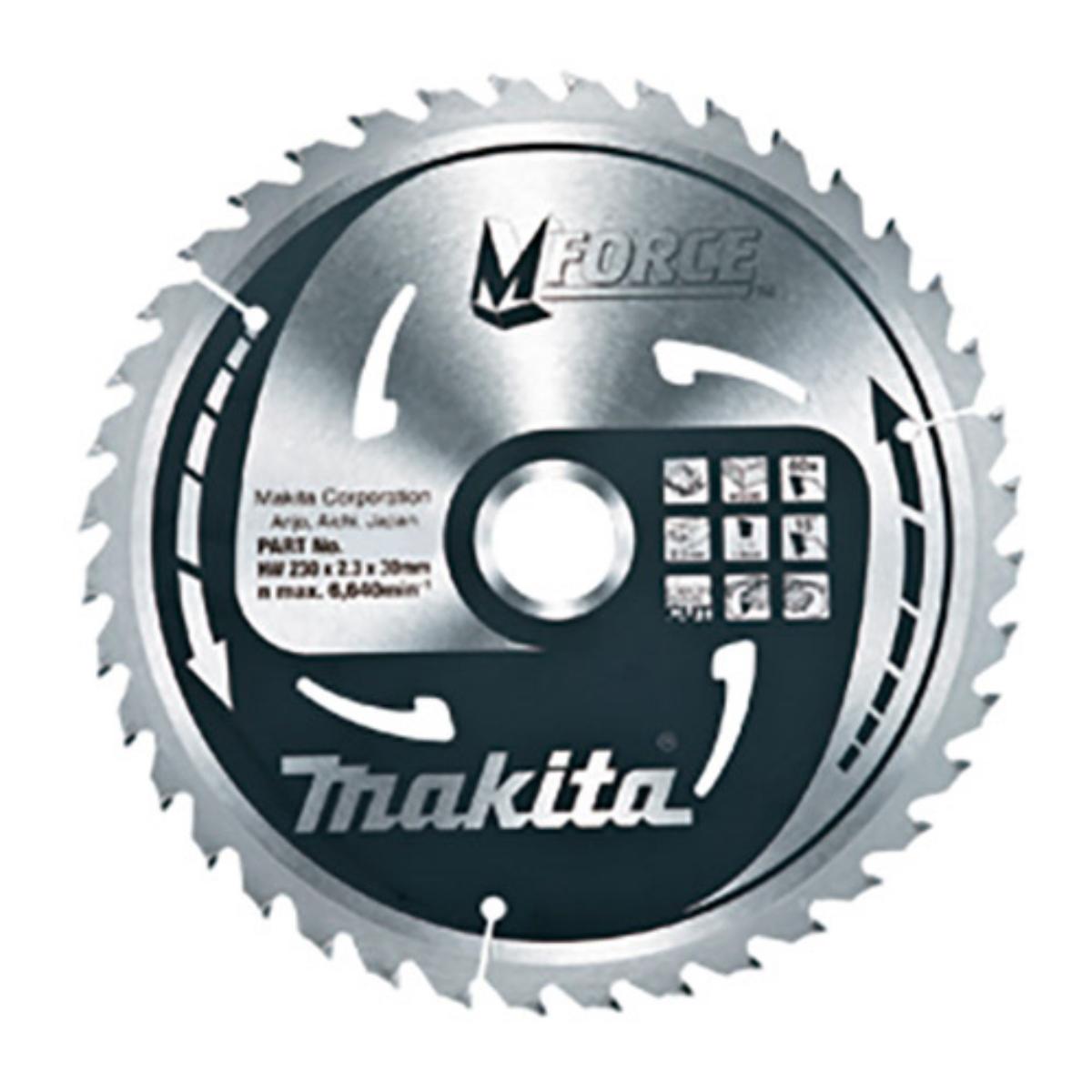 Disco Serra 24 Dentes 260 mm x 25,4 mm B-19180 Makita - 2