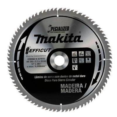 Disco Serra 80 Dentes 305 mm x 30 mm B-67418 Makita