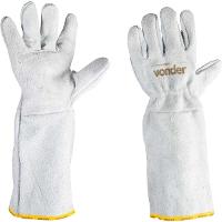 Luva Raspa com Reforço Palma 20 cm Petrol Vonder - 1