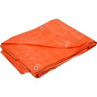 Lona 100 Micras Polietileno Laranja 6 x 6 Metros Leve Vonder - 2