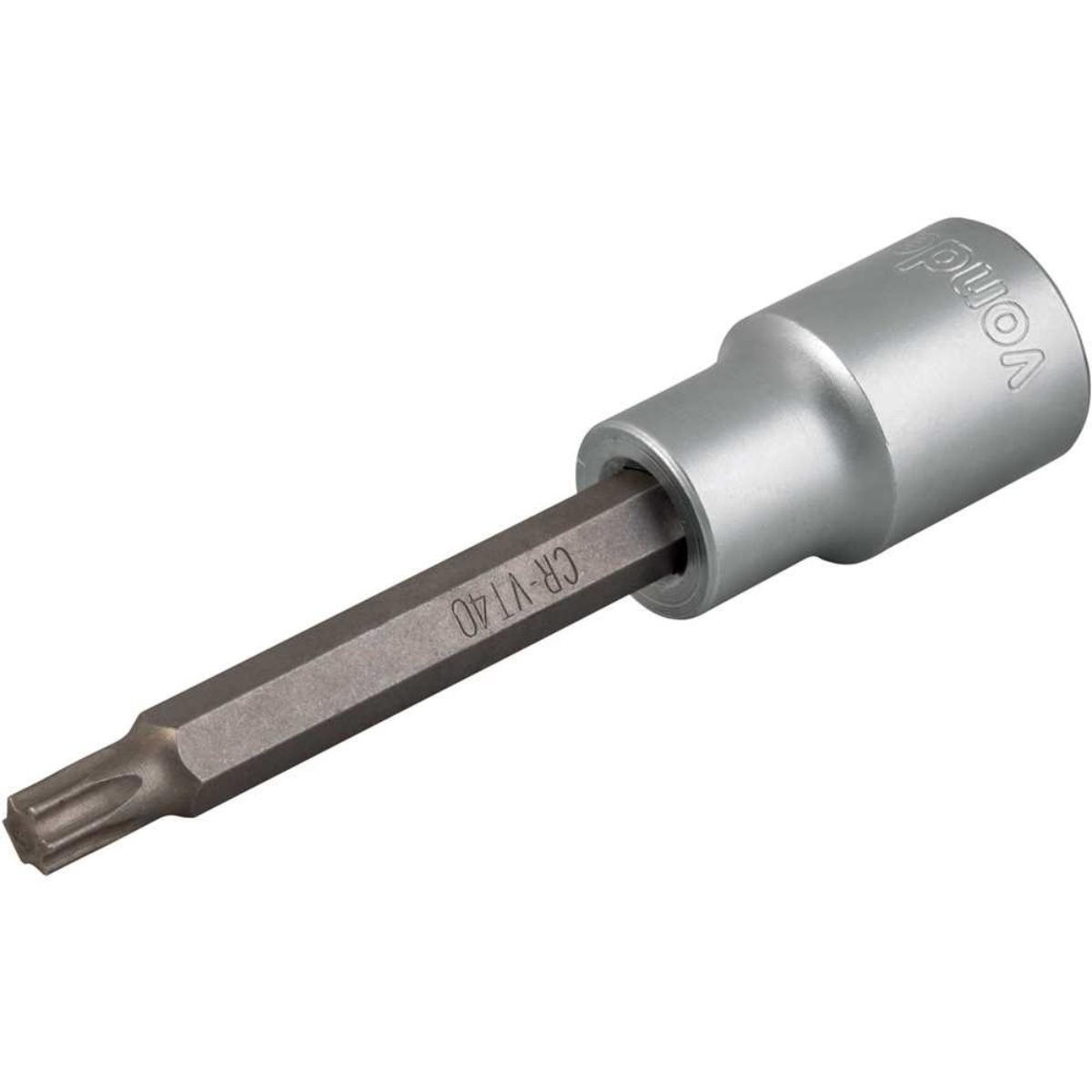 Soquete Hexalobular Encaixe 1/2'' Longo T40 Vonder - 5