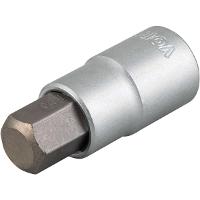 Soquete Hexagonal Encaixe 1/2'' 14 mm Vonder