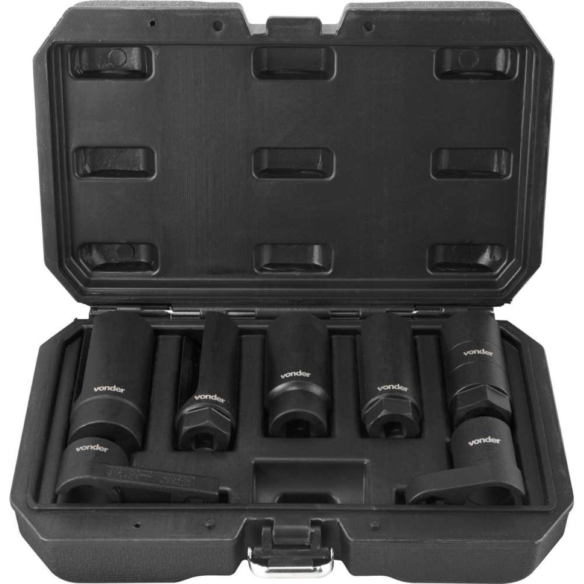 Jogo Soquete para Sensor Sonda Lambda com 7 Peças Vonder - 4