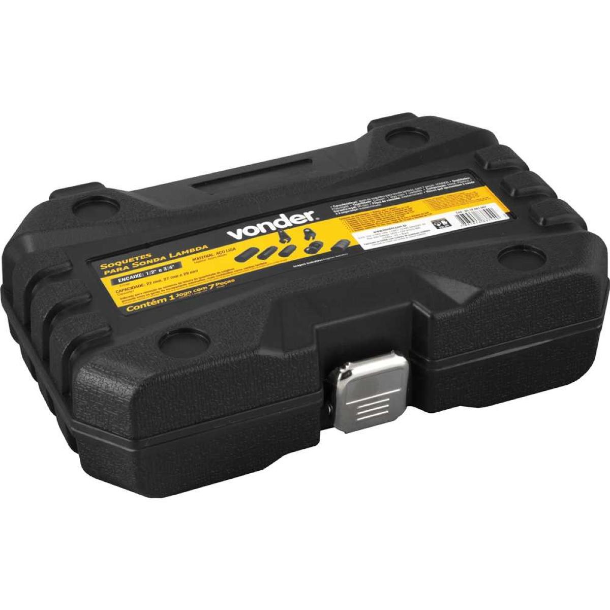 Jogo Soquete para Sensor Sonda Lambda com 7 Peças Vonder - 8