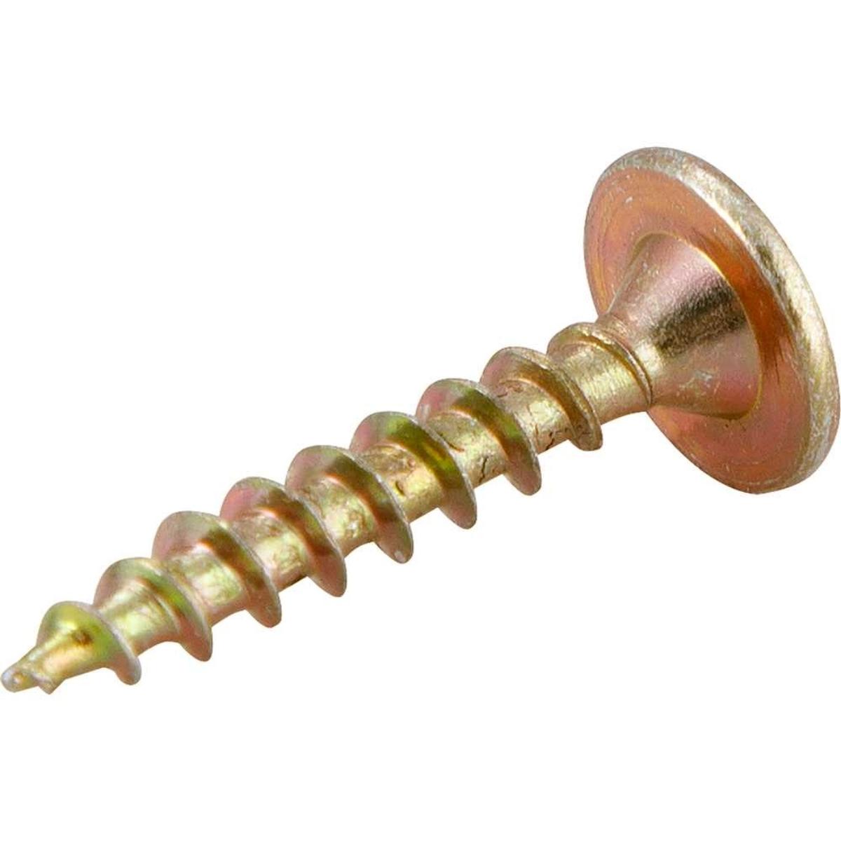 Parafuso Madeira 3,5 x 20 mm Chipboard Cabeça Flangeada Phillips 500 Peças Vonder - 5