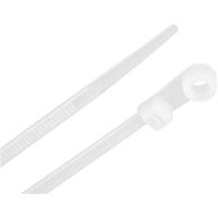 Abraçadeira Nylon para Parafusos 200 x 3,6 Branca 100 Peças Vonder - 5