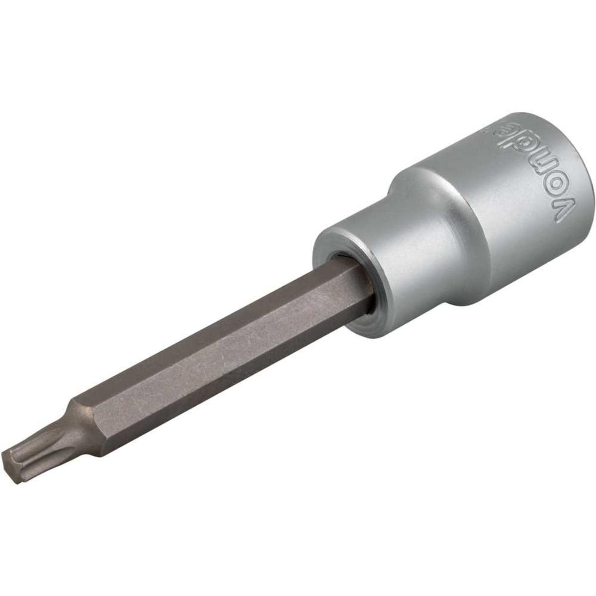 Soquete Hexalobular Encaixe 1/2'' Longo T30 Vonder - 4
